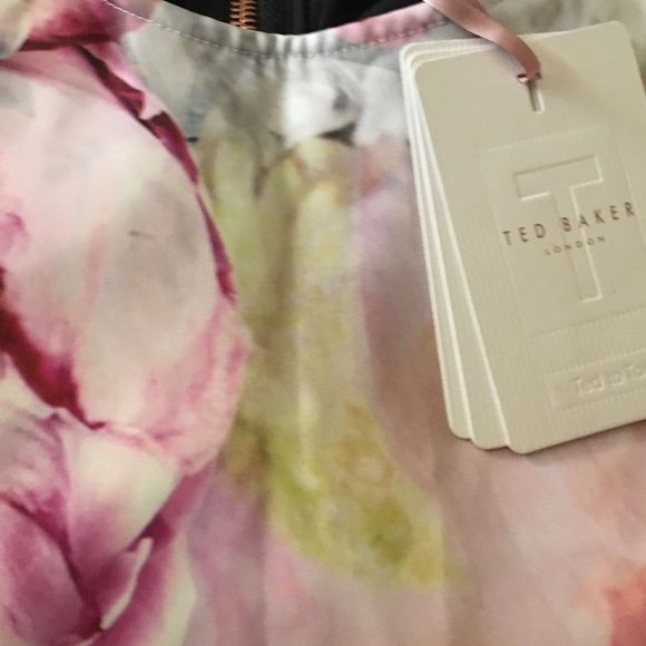 NWT $295 Ted Baker | Milisa | Pure Peonie Tunic Dress - Picture 10 of 15